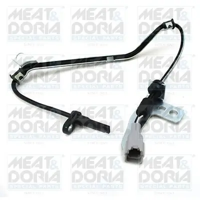 Sensor, Raddrehzahl Hinterachse rechts MEAT & DORIA 90803