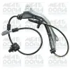 Sensor, Raddrehzahl Hinterachse links MEAT & DORIA 90804