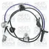 Sensor, Raddrehzahl Hinterachse links MEAT & DORIA 90812