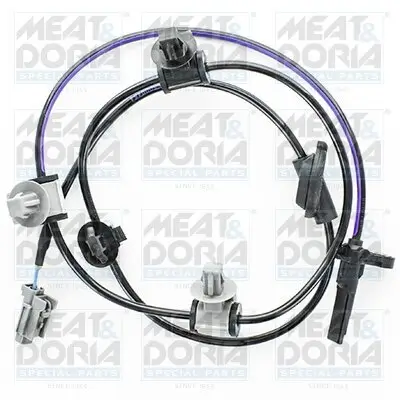 Sensor, Raddrehzahl Hinterachse links MEAT & DORIA 90812 Bild Sensor, Raddrehzahl Hinterachse links MEAT & DORIA 90812