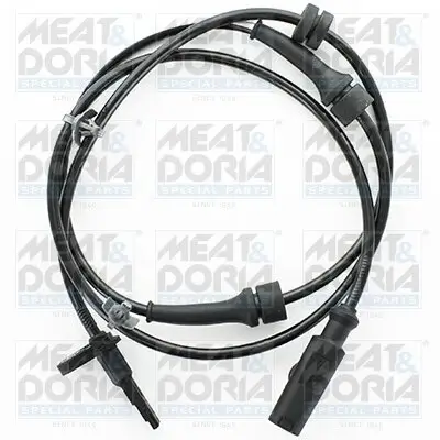 Sensor, Raddrehzahl MEAT & DORIA 90814