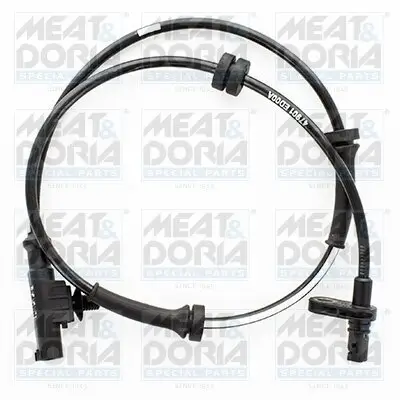 Sensor, Raddrehzahl Hinterachse links MEAT & DORIA 90815