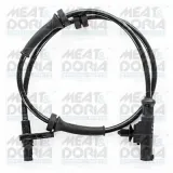 Sensor, Raddrehzahl Hinterachse rechts MEAT & DORIA 90816