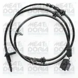 Sensor, Raddrehzahl MEAT & DORIA 90817