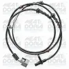 Sensor, Raddrehzahl Hinterachse links MEAT & DORIA 90818