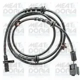 Sensor, Raddrehzahl MEAT & DORIA 90819