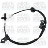 Sensor, Raddrehzahl MEAT & DORIA 90823