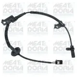 Sensor, Raddrehzahl MEAT & DORIA 90824