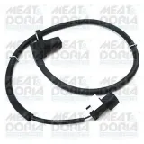 Sensor, Raddrehzahl Hinterachse rechts Hinterachse links MEAT & DORIA 90827E