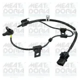 Sensor, Raddrehzahl MEAT & DORIA 90834