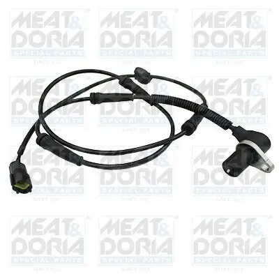 Sensor, Raddrehzahl Vorderachse rechts Vorderachse links MEAT & DORIA 90842 Bild Sensor, Raddrehzahl Vorderachse rechts Vorderachse links MEAT & DORIA 90842