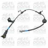 ABS-Verbindungskabel Hinterachse links MEAT & DORIA 90843
