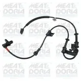 Sensor, Raddrehzahl MEAT & DORIA 90846