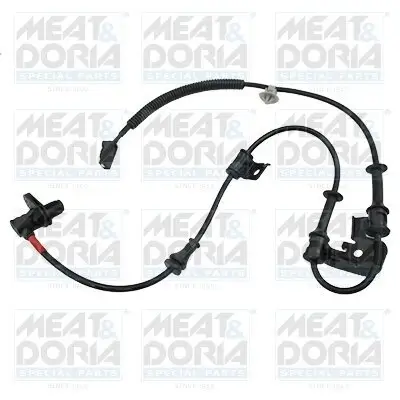 Sensor, Raddrehzahl Vorderachse rechts MEAT & DORIA 90846 Bild Sensor, Raddrehzahl Vorderachse rechts MEAT & DORIA 90846