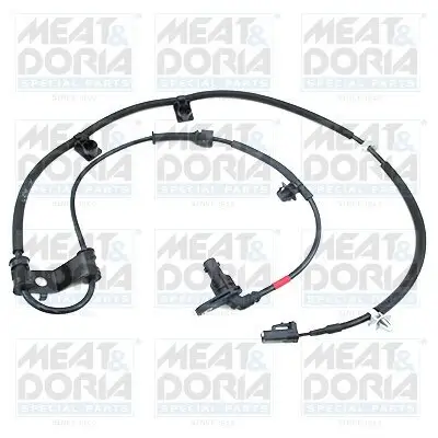 Sensor, Raddrehzahl Vorderachse rechts MEAT & DORIA 90848 Bild Sensor, Raddrehzahl Vorderachse rechts MEAT & DORIA 90848