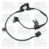 Sensor, Raddrehzahl MEAT & DORIA 90856E