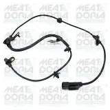 Sensor, Raddrehzahl MEAT & DORIA 90873E