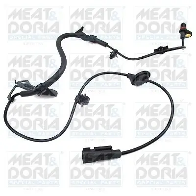 Sensor, Raddrehzahl MEAT & DORIA 90874E