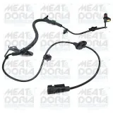 Sensor, Raddrehzahl MEAT & DORIA 90874E