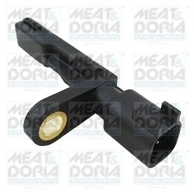 Sensor, Raddrehzahl Hinterachse rechts Hinterachse links MEAT & DORIA 90876