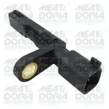 Sensor, Raddrehzahl Hinterachse rechts Hinterachse links MEAT & DORIA 90876