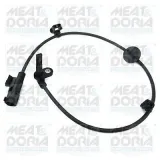 Sensor, Raddrehzahl MEAT & DORIA 90889