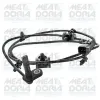 Sensor, Raddrehzahl Hinterachse rechts Hinterachse links MEAT & DORIA 90892