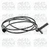 Sensor, Raddrehzahl Hinterachse links MEAT & DORIA 90893