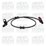 Sensor, Raddrehzahl MEAT & DORIA 90900