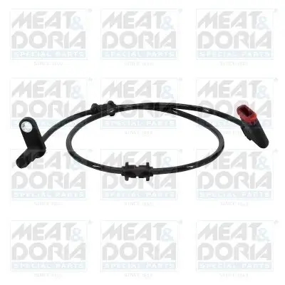 Sensor, Raddrehzahl Hinterachse rechts Hinterachse links MEAT & DORIA 90900 Bild Sensor, Raddrehzahl Hinterachse rechts Hinterachse links MEAT & DORIA 90900
