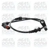 Sensor, Raddrehzahl MEAT & DORIA 90902