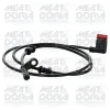 Sensor, Raddrehzahl Hinterachse rechts MEAT & DORIA 90904