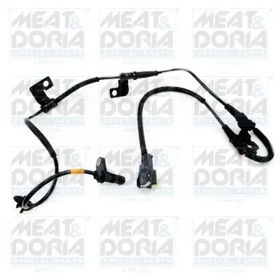 Sensor, Raddrehzahl Vorderachse rechts MEAT & DORIA 90935