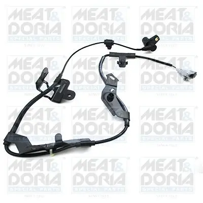 Sensor, Raddrehzahl Vorderachse links MEAT & DORIA 90942E