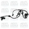 Sensor, Raddrehzahl Vorderachse rechts MEAT & DORIA 90943