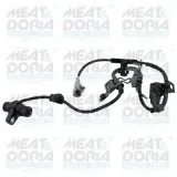 Sensor, Raddrehzahl Vorderachse rechts MEAT & DORIA 90943