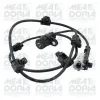 Sensor, Raddrehzahl Hinterachse rechts MEAT & DORIA 90945