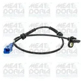 Sensor, Raddrehzahl MEAT & DORIA 90947