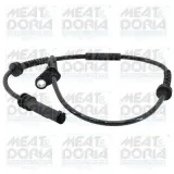 Sensor, Raddrehzahl Hinterachse rechts Hinterachse links MEAT & DORIA 90954