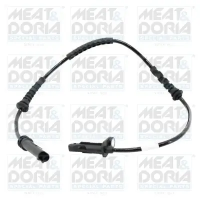 Sensor, Raddrehzahl Hinterachse rechts Hinterachse links MEAT & DORIA 90956