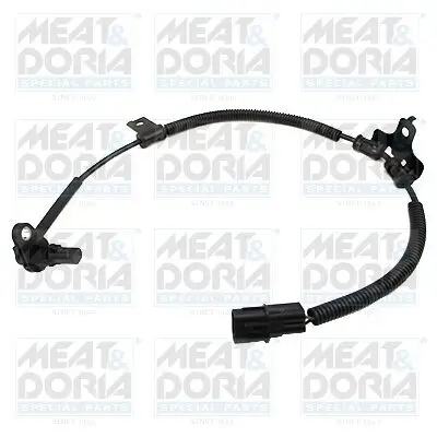 Sensor, Raddrehzahl Vorderachse links MEAT & DORIA 90957 Bild Sensor, Raddrehzahl Vorderachse links MEAT & DORIA 90957
