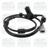 Sensor, Raddrehzahl MEAT & DORIA 90974