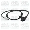 Sensor, Raddrehzahl Hinterachse rechts Hinterachse links MEAT & DORIA 90975
