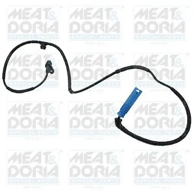 Sensor, Raddrehzahl Hinterachse rechts Hinterachse links MEAT & DORIA 90978