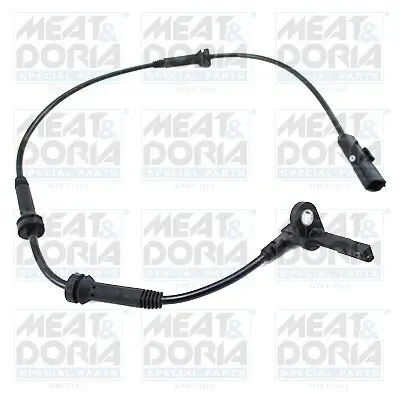 Sensor, Raddrehzahl MEAT & DORIA 90982