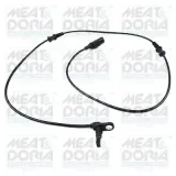 Sensor, Raddrehzahl MEAT & DORIA 90983