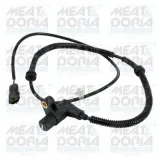 Sensor, Raddrehzahl MEAT & DORIA 90989