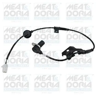 Sensor, Raddrehzahl Hinterachse links MEAT & DORIA 90990 Bild Sensor, Raddrehzahl Hinterachse links MEAT & DORIA 90990