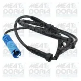 Sensor, Raddrehzahl Hinterachse rechts Hinterachse links MEAT & DORIA 90993