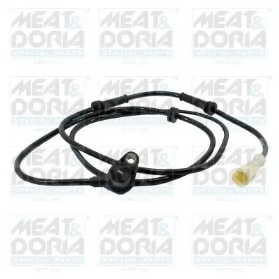 Sensor, Raddrehzahl Hinterachse rechts MEAT & DORIA 90996